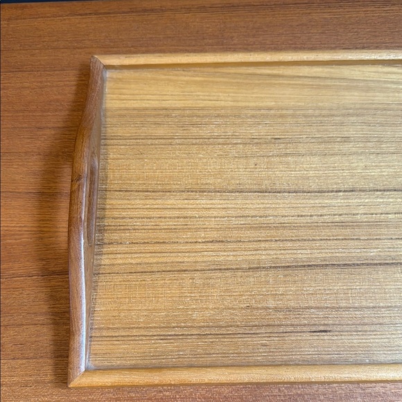 Brown vintage teak wood Vanity Tray for Bath with Elegant Design multipurpose - Picture 2 of 9